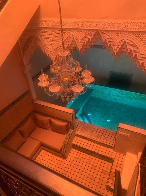Super Riad Avec Piscine Interieure Marraquexe Exterior foto
