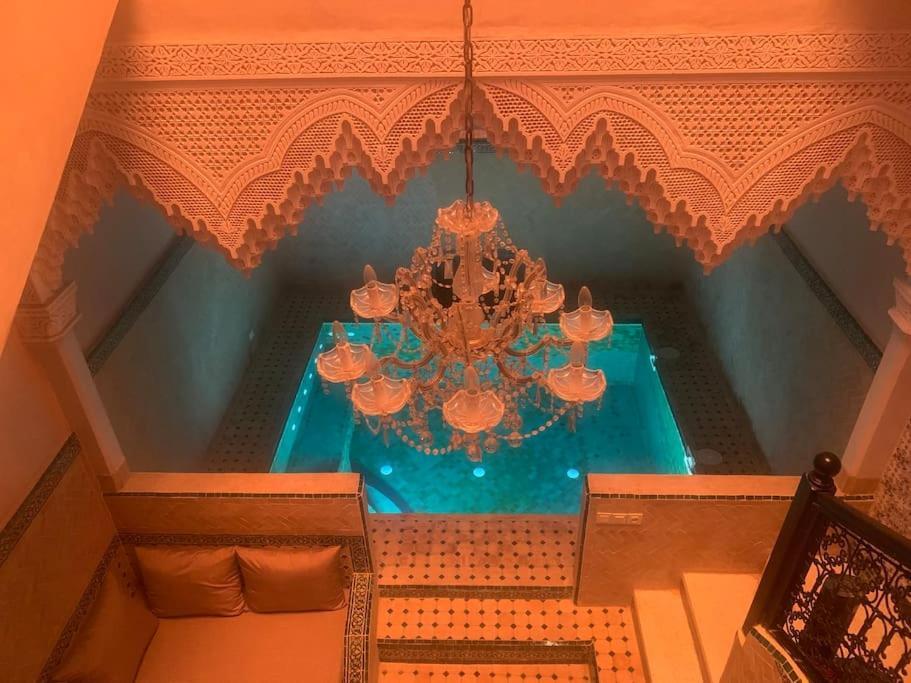 Super Riad Avec Piscine Interieure Marraquexe Exterior foto