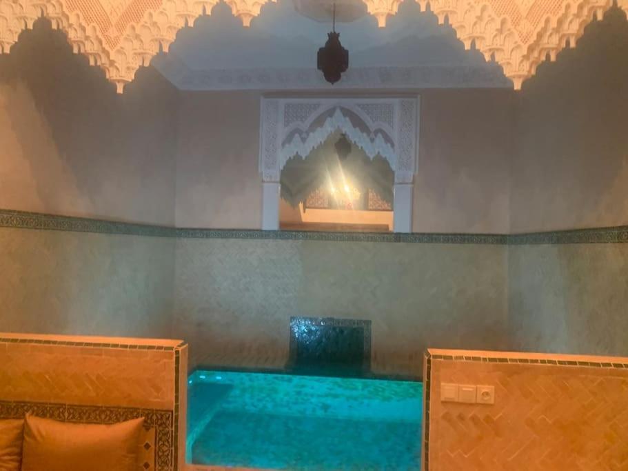 Super Riad Avec Piscine Interieure Marraquexe Exterior foto